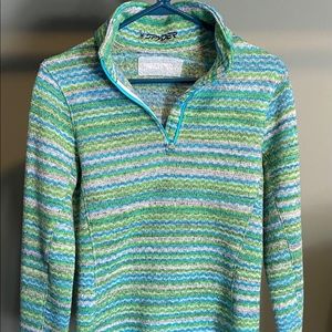 Green/Blue Spyder Sweater